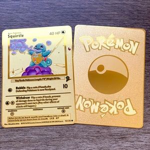 Pokémon cards squirtle